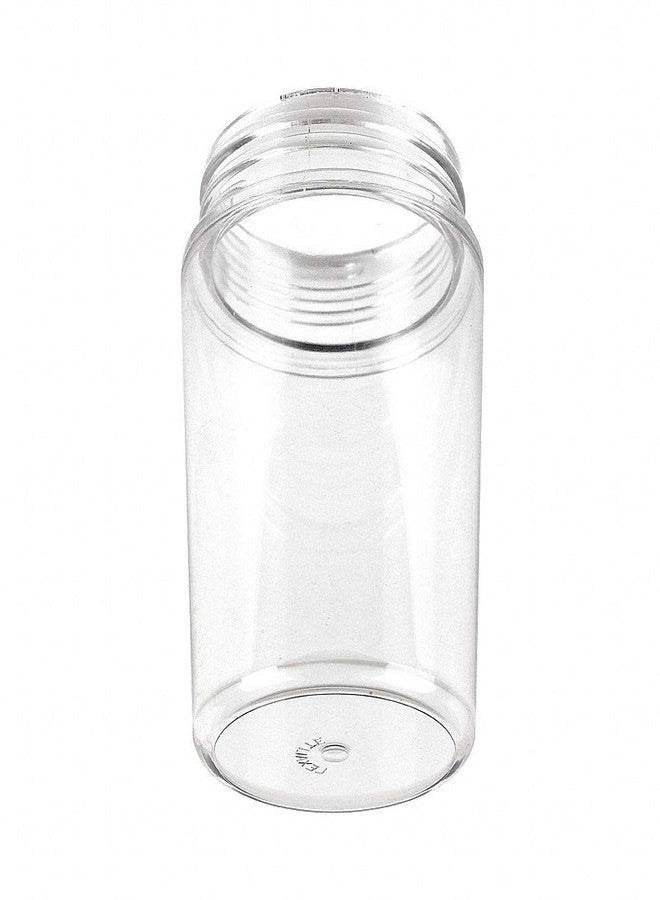 KastLite Acrylic Clear Jelly Jar with Threaded Neck | 6" Indoor/Outdoor Downlight | 3.25" Outside Diameter | Smooth Texture | 1 Pack - Image 1